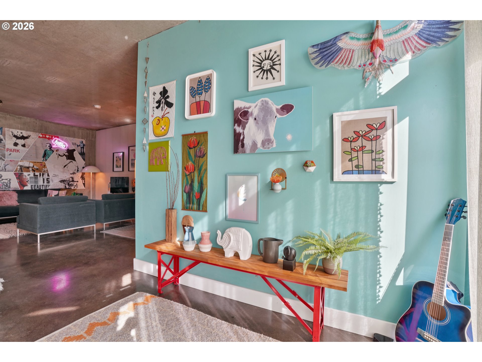 411 Northwest Flanders Street, Unit 302 Portland, OR 97209 - Photo 22 of 41 a view of a room with gym equipment