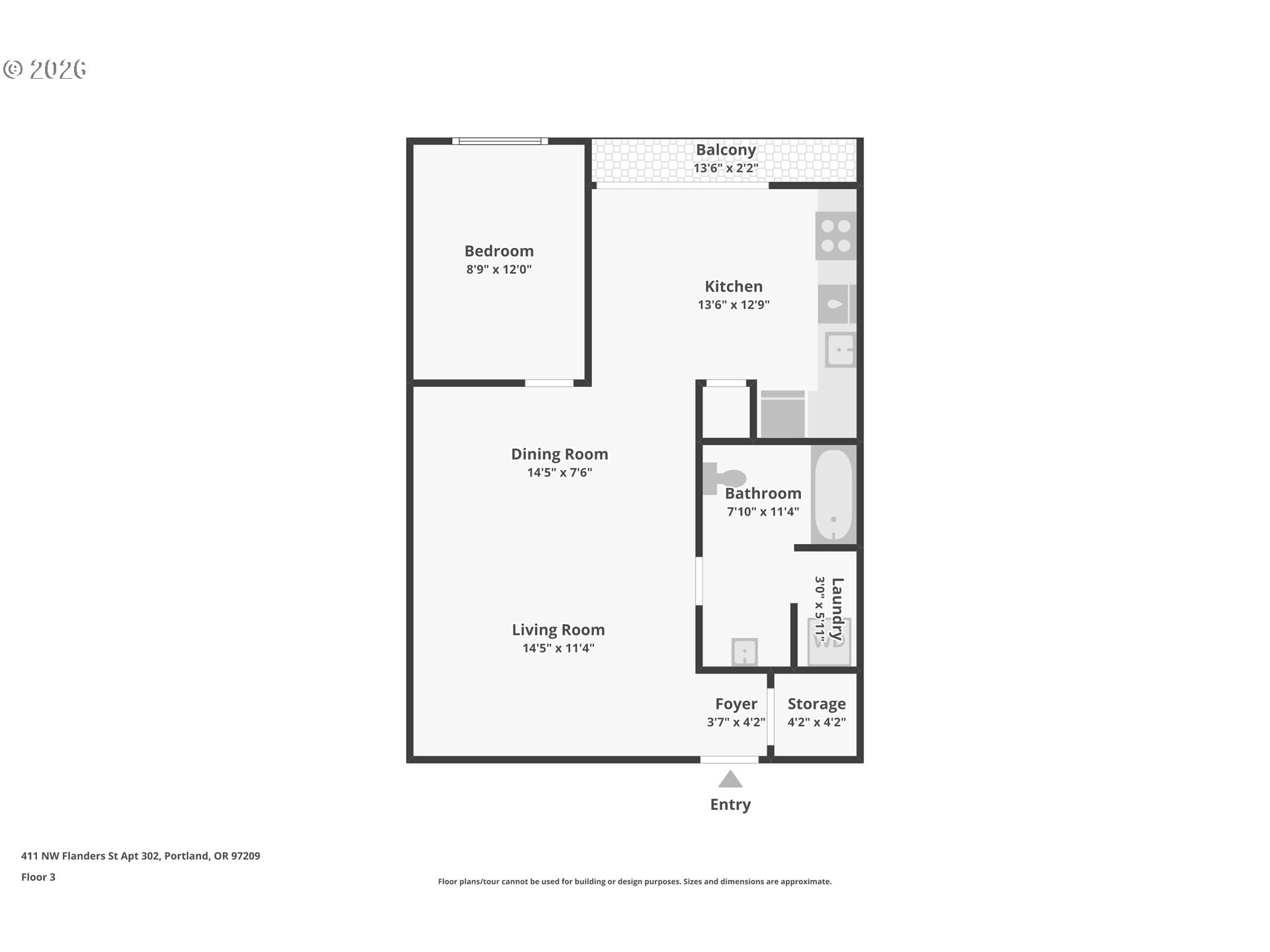 411 Northwest Flanders Street, Unit 302 Portland, OR 97209 - Photo 37 of 41 a picture of a bench in a cabinet