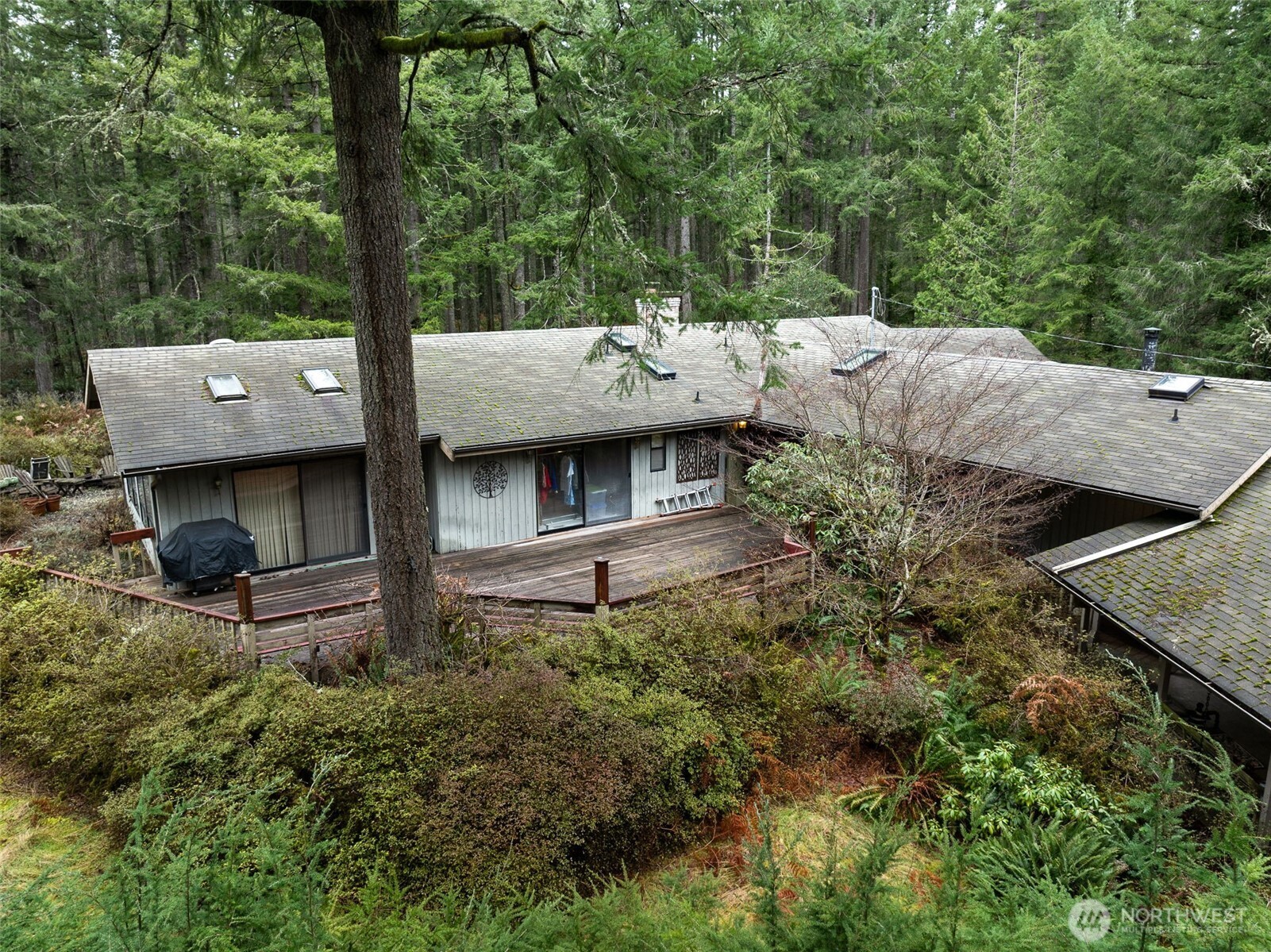 29722 Southeast Kent Kangley Road Ravensdale, WA 98051 - Photo 18 of 28 a view of a house with a small yard and large tree