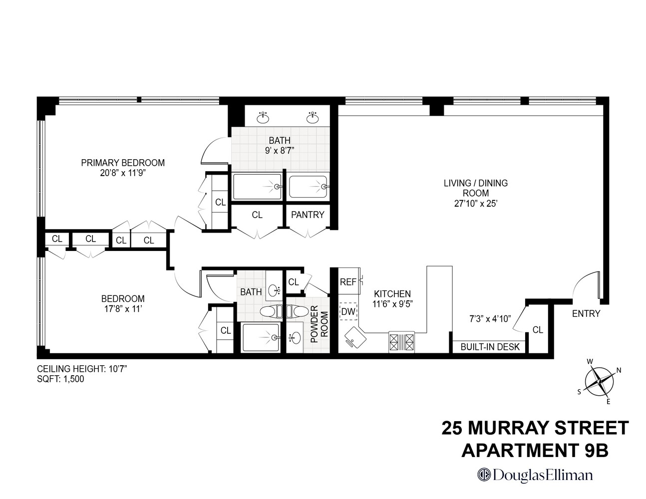 25 Murray Street, Unit 9B Manhattan, NY 10007 - Photo 15 of 15