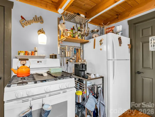 a storage room with washer and dryer