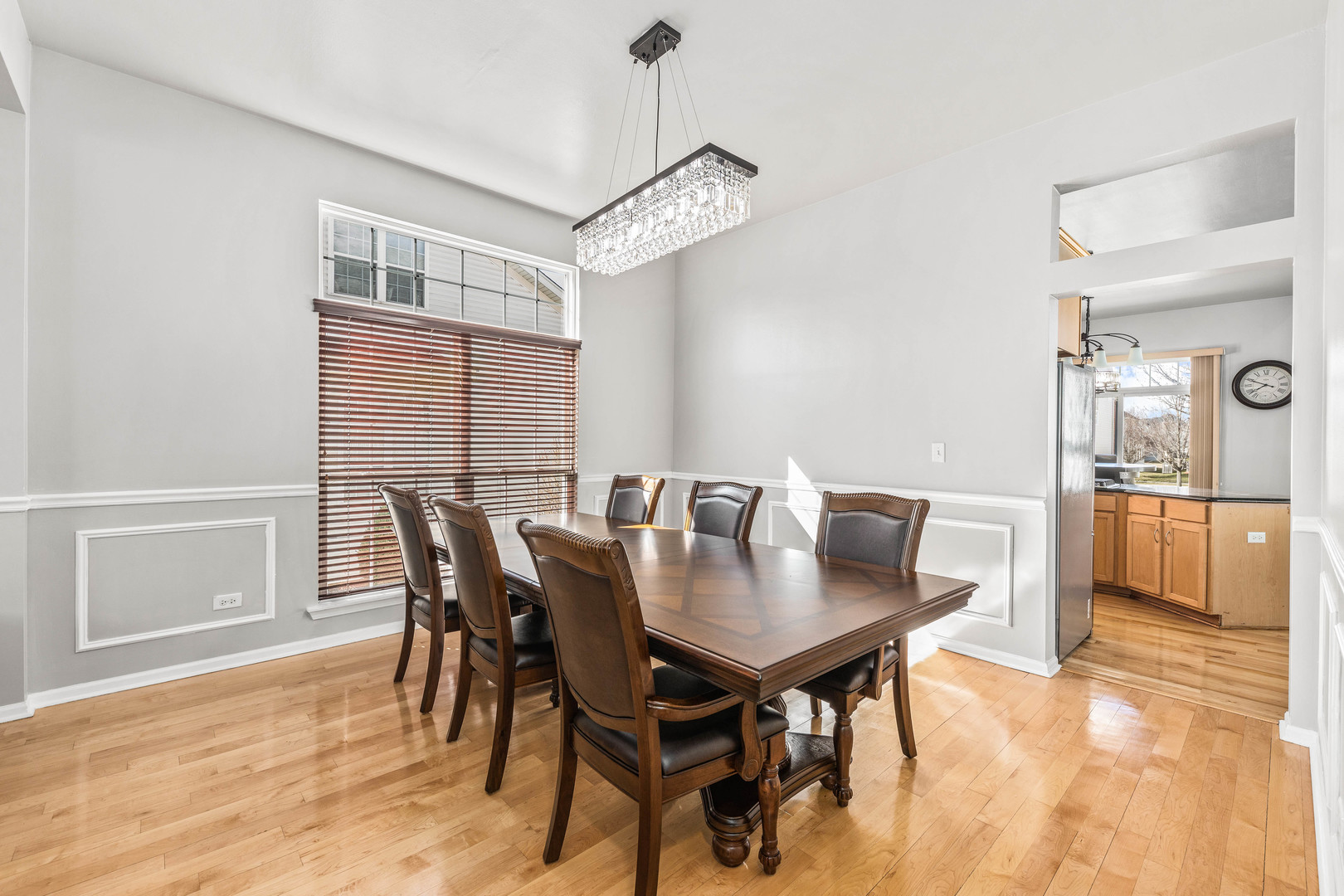 2 Alexander Court Bolingbrook, IL 60490 - Photo 5 of 43 a view of a dining room with furniture and wooden floor