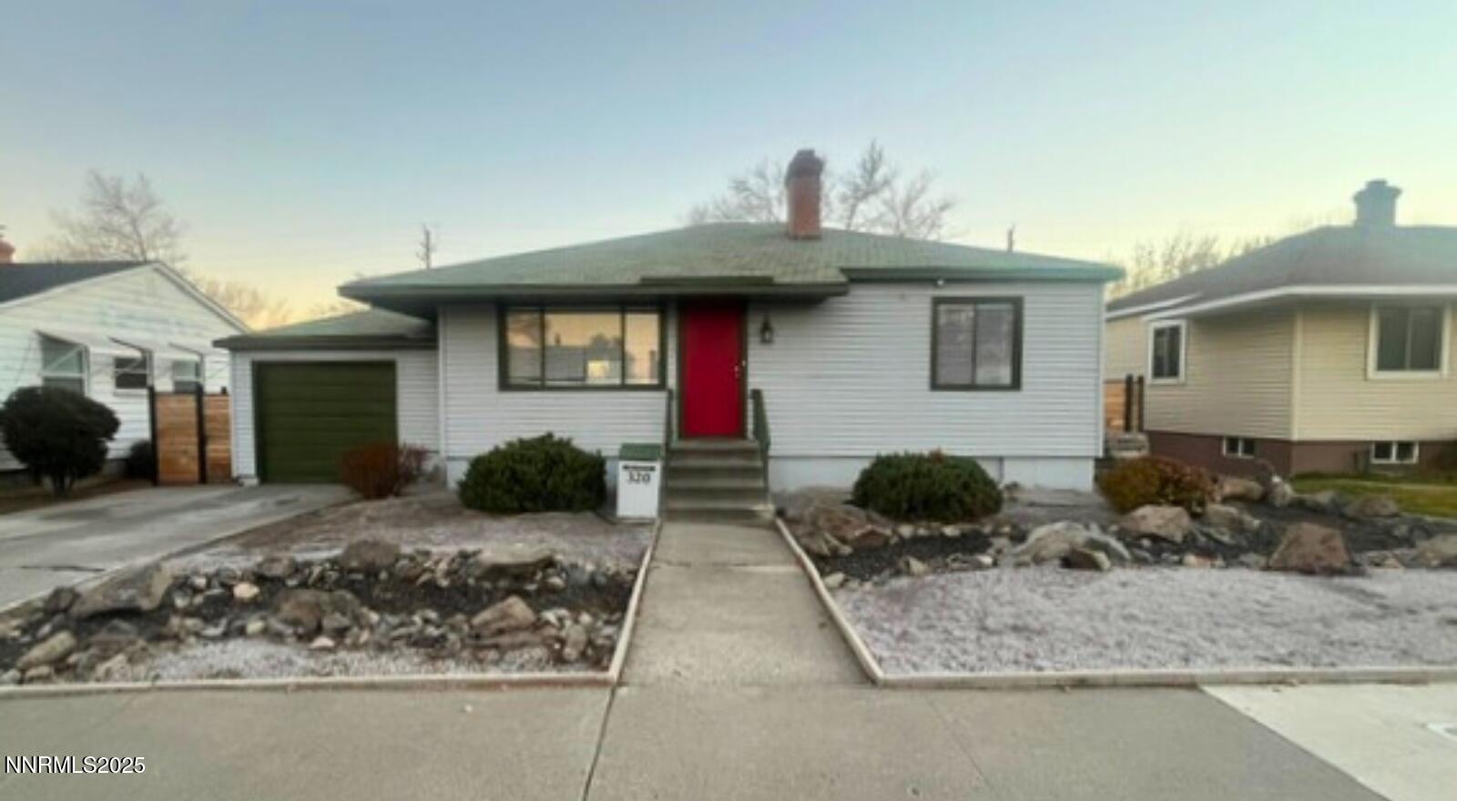 a front view of a house with porch