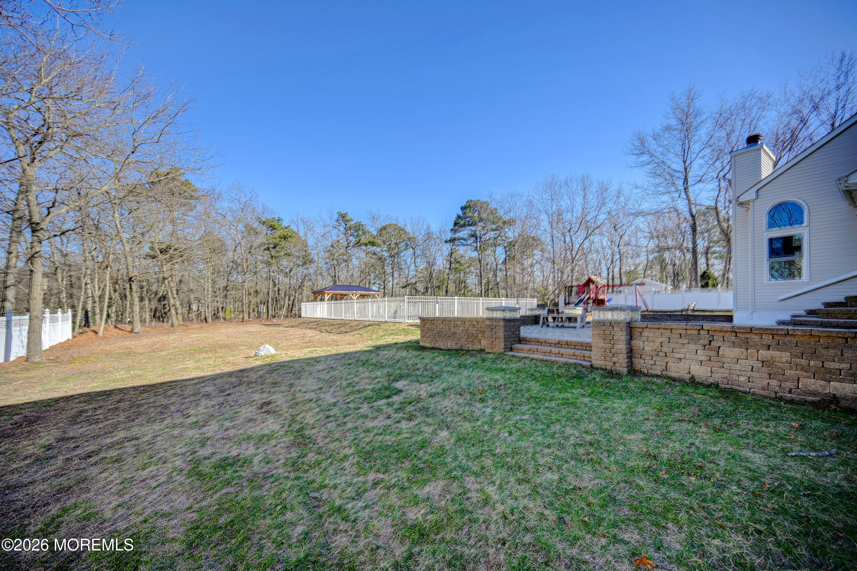 435 Vath Street Jackson, NJ 08527 - Photo 56 of 59 a view of yard with swimming pool and trees