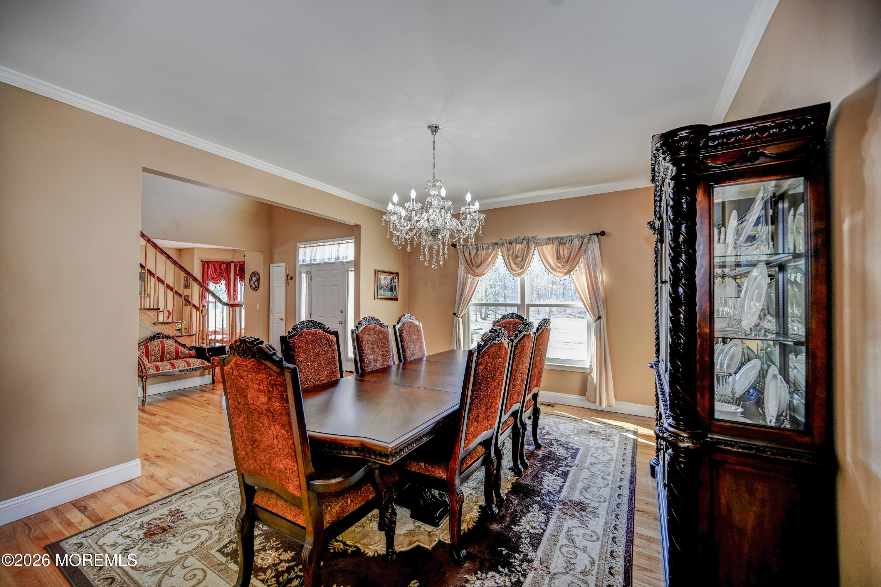 435 Vath Street Jackson, NJ 08527 - Photo 7 of 59 a view of a dining room with furniture and chandelier