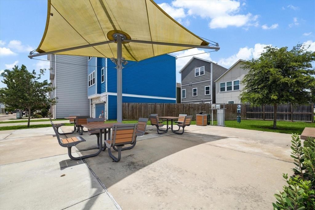 5502 Cuerta Street Houston, TX 77023 - Photo 25 of 25 Relax in the shaded seating area, designed for comfort and convenience