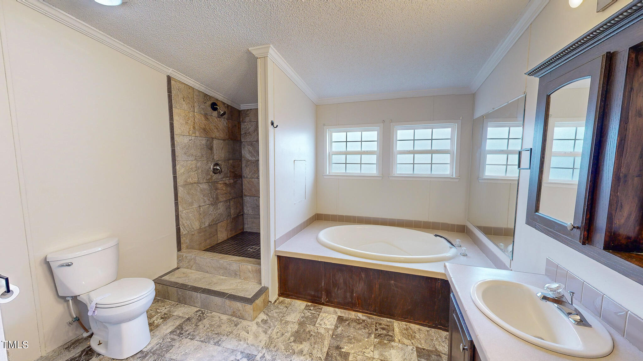 733 Oliver Loop Road Roxboro, NC 27574 - Photo 10 of 28 a bathroom with a sink a toilet and a bathtub