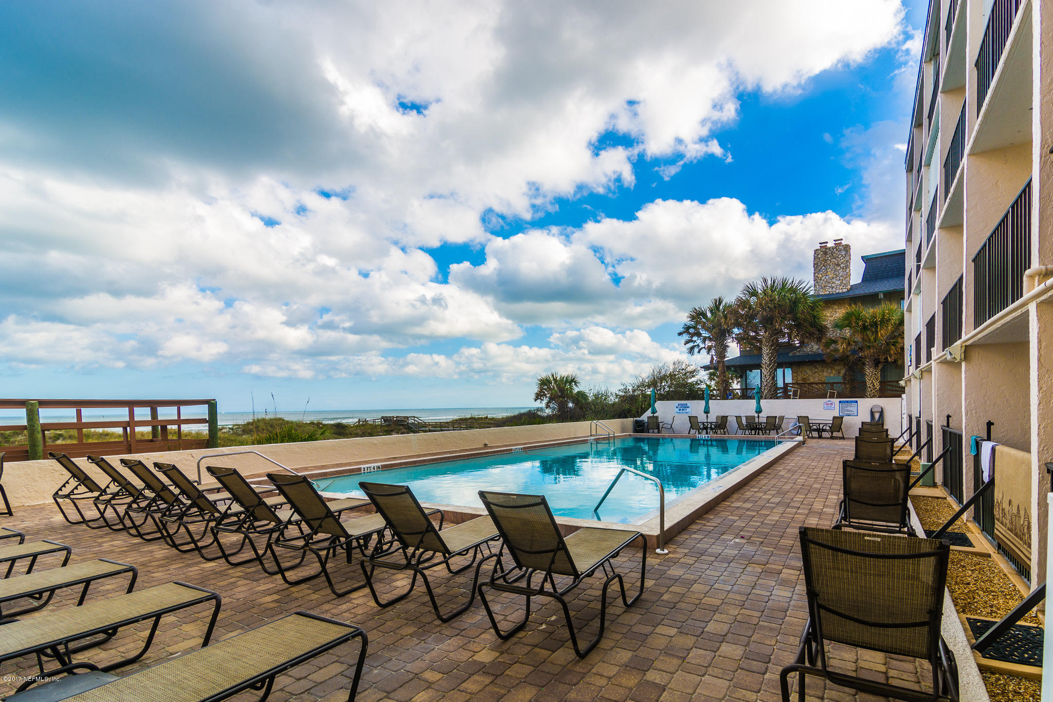 6970 A1A South, Unit 133 St. Augustine, FL 32080 - Photo 17 of 26 an outdoor space with furniture