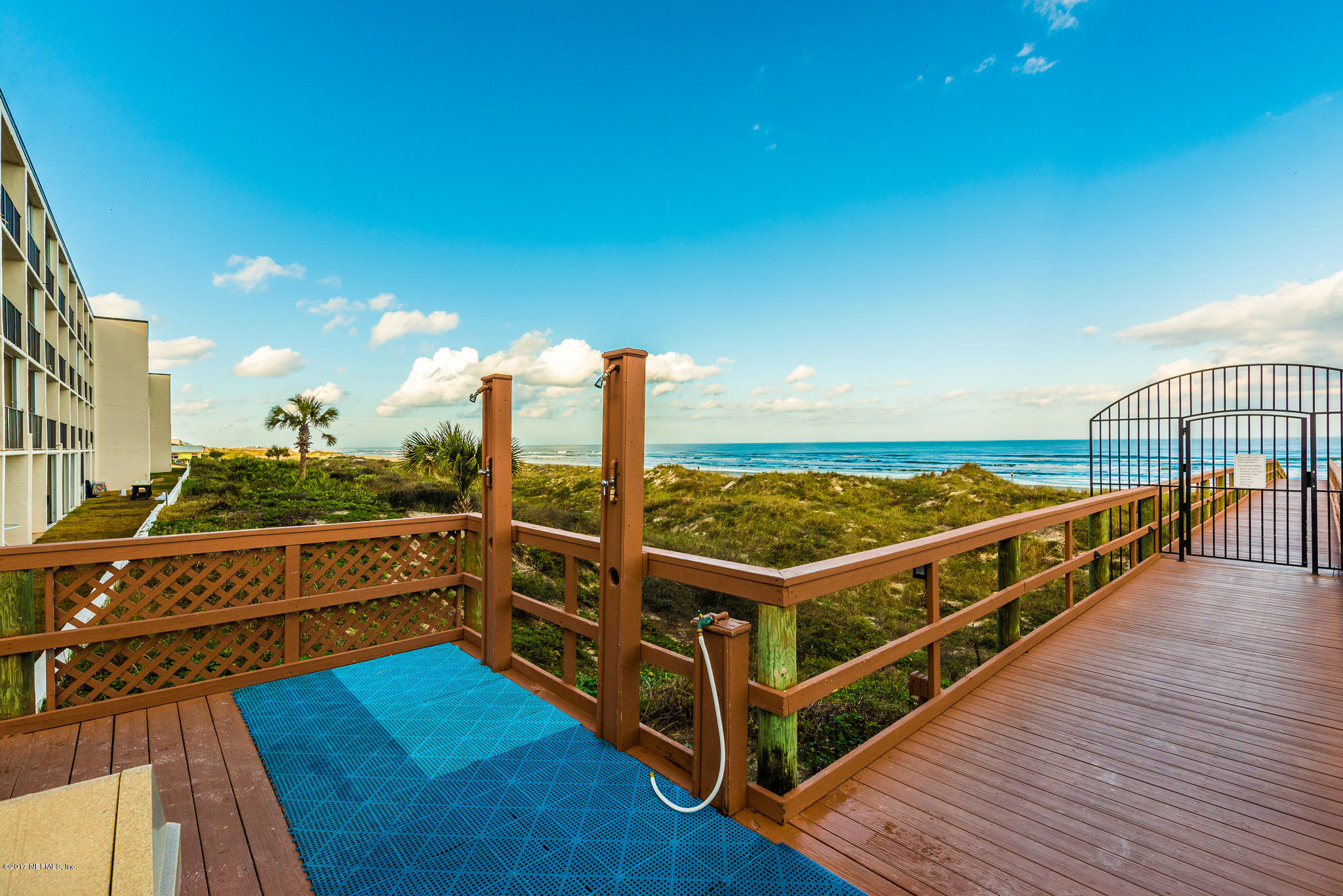 6970 A1A South, Unit 133 St. Augustine, FL 32080 - Photo 18 of 26 a view of a balcony with an ocean view
