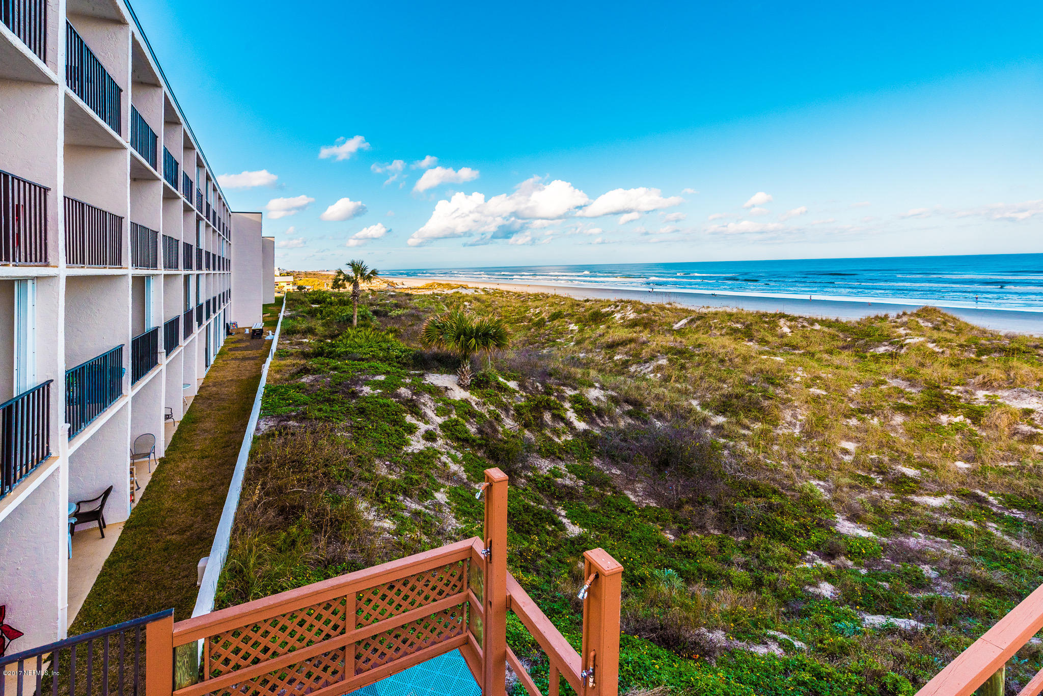 6970 A1A South, Unit 133 St. Augustine, FL 32080 - Photo 22 of 26 a view of a yard from a balcony