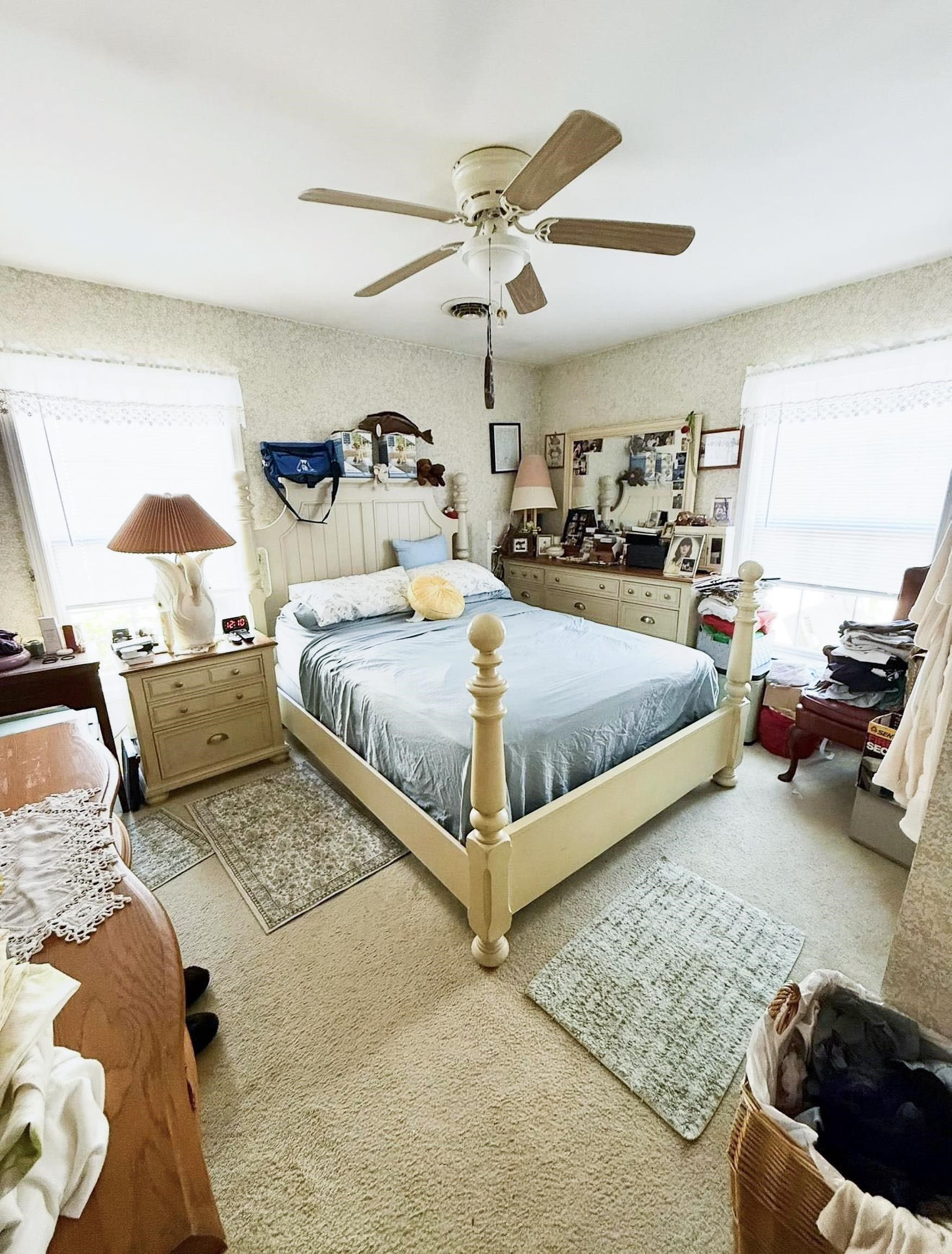 4 Rutledge Avenue Del Haven, NJ 08251 - Photo 14 of 21 a bedroom with bed and a chandelier