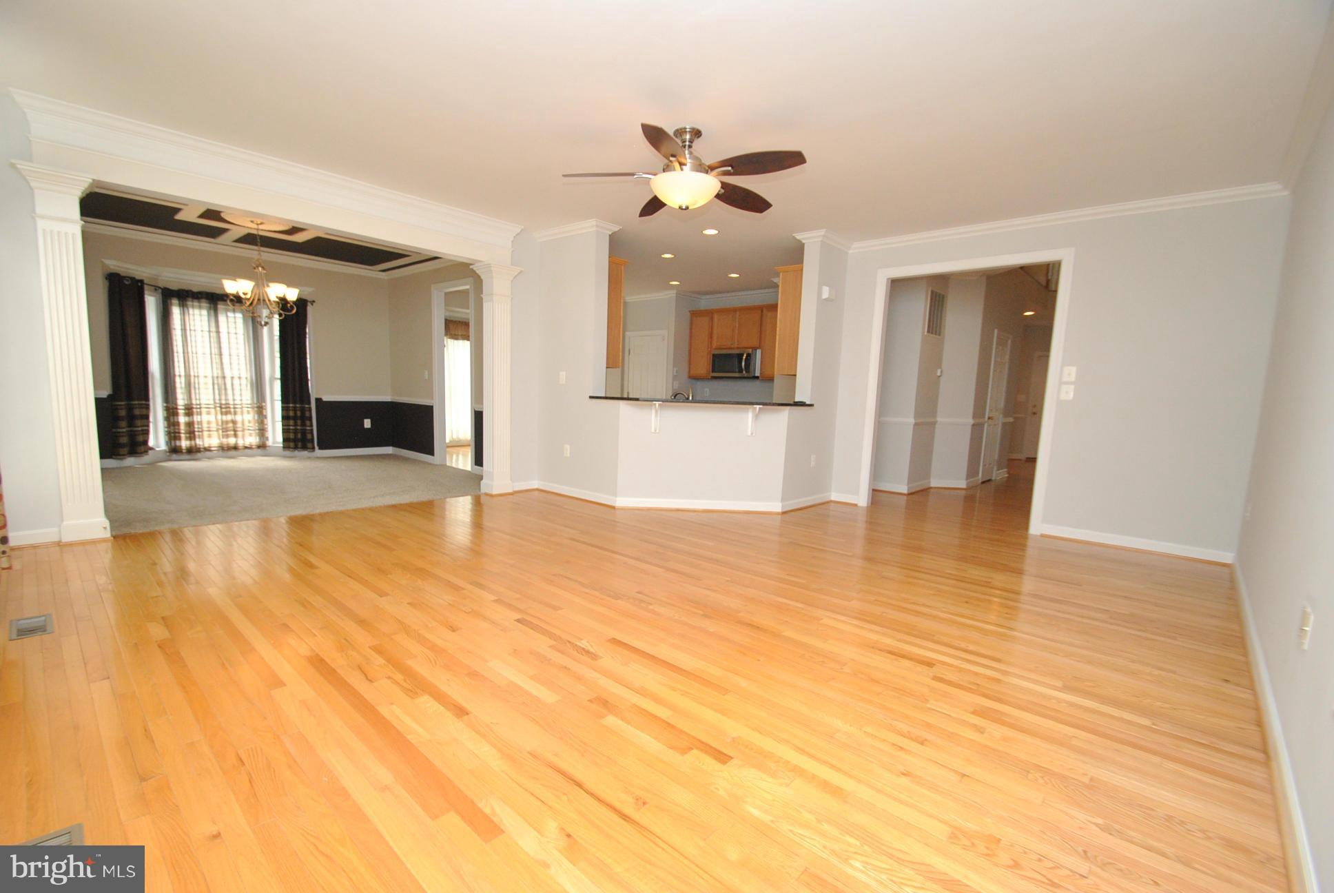 5113 Bright Owl Road Perry Hall, MD 21128 - Photo 30 of 30 VIEW FROM LIVING ROOM - OPEN FLOOR PLAN