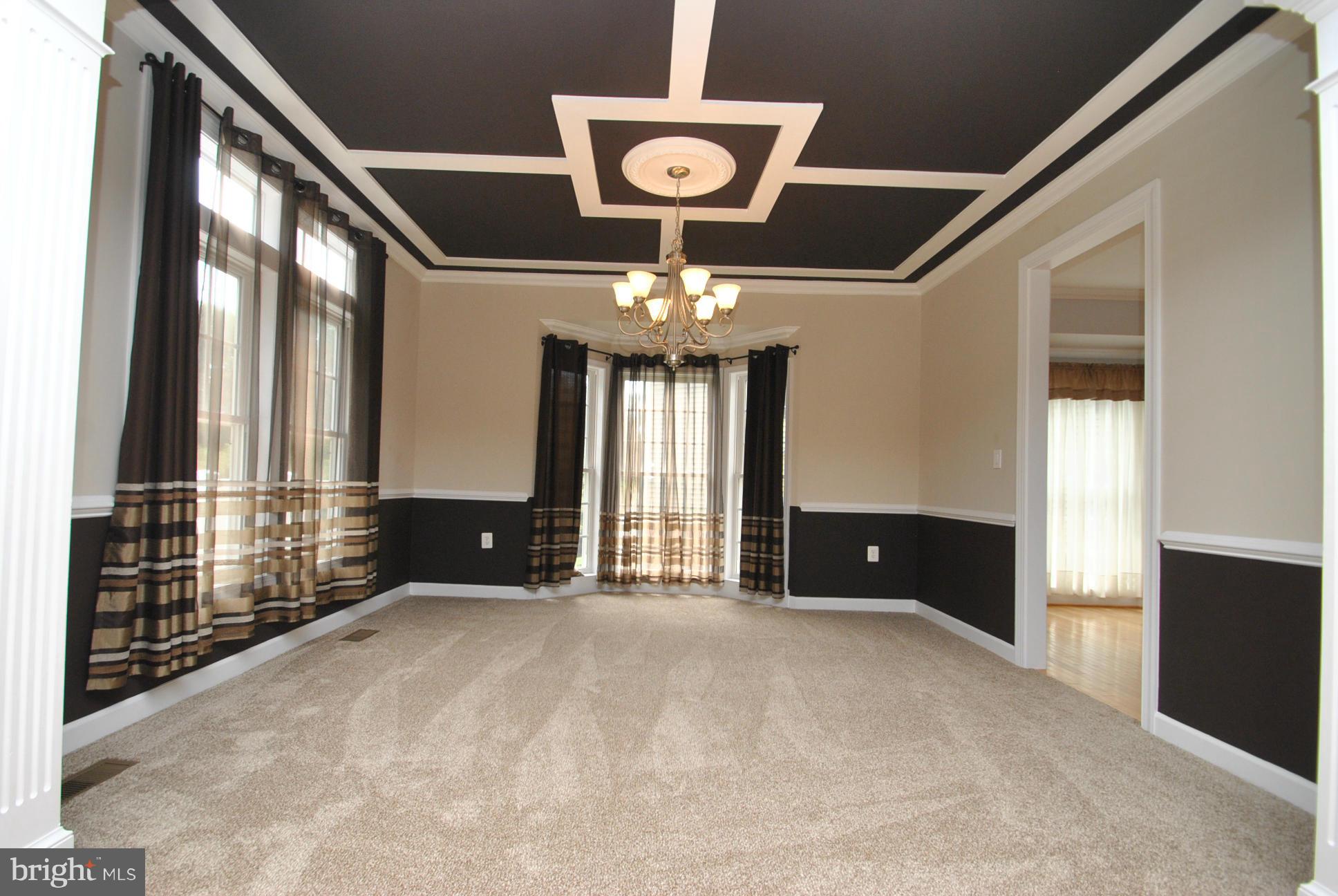 5113 Bright Owl Road Perry Hall, MD 21128 - Photo 11 of 30 FORMAL DINING ROOM W/EXPANSIVE DECORATORS MOLDING
