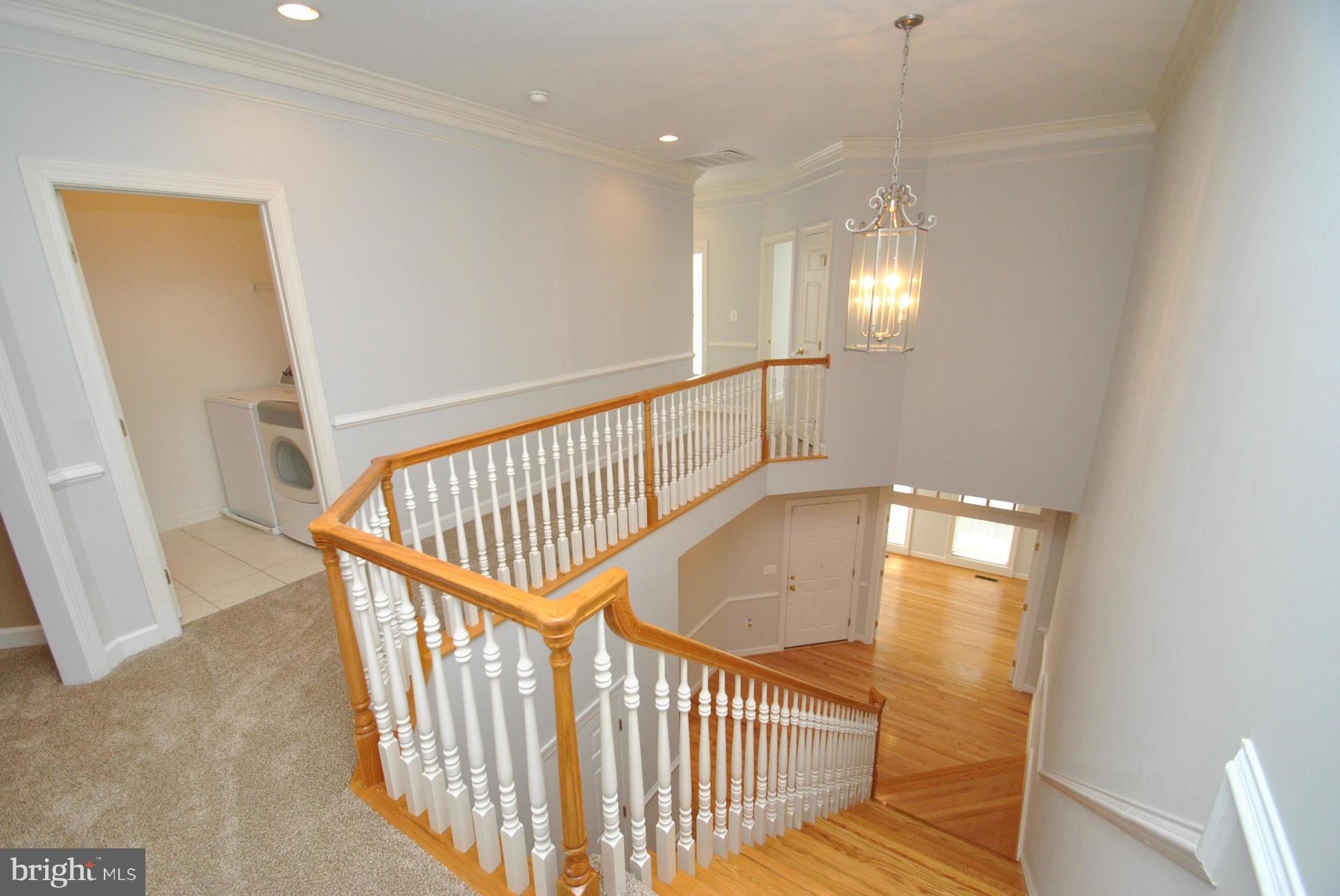5113 Bright Owl Road Perry Hall, MD 21128 - Photo 12 of 30 UPPER LEVEL STAIRCASE VIEW