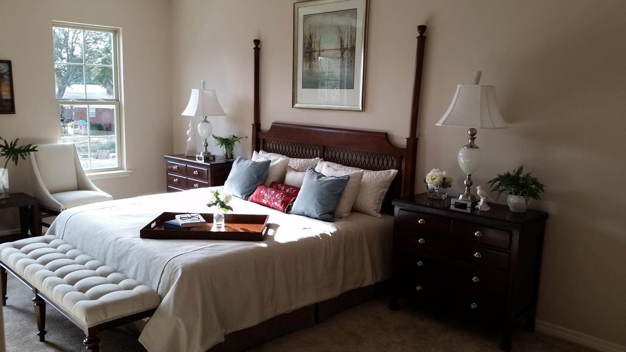 205 Rigdon Court Northwest Fort Walton Beach, FL 32548 - Photo 32 of 48 a bedroom with bed and window