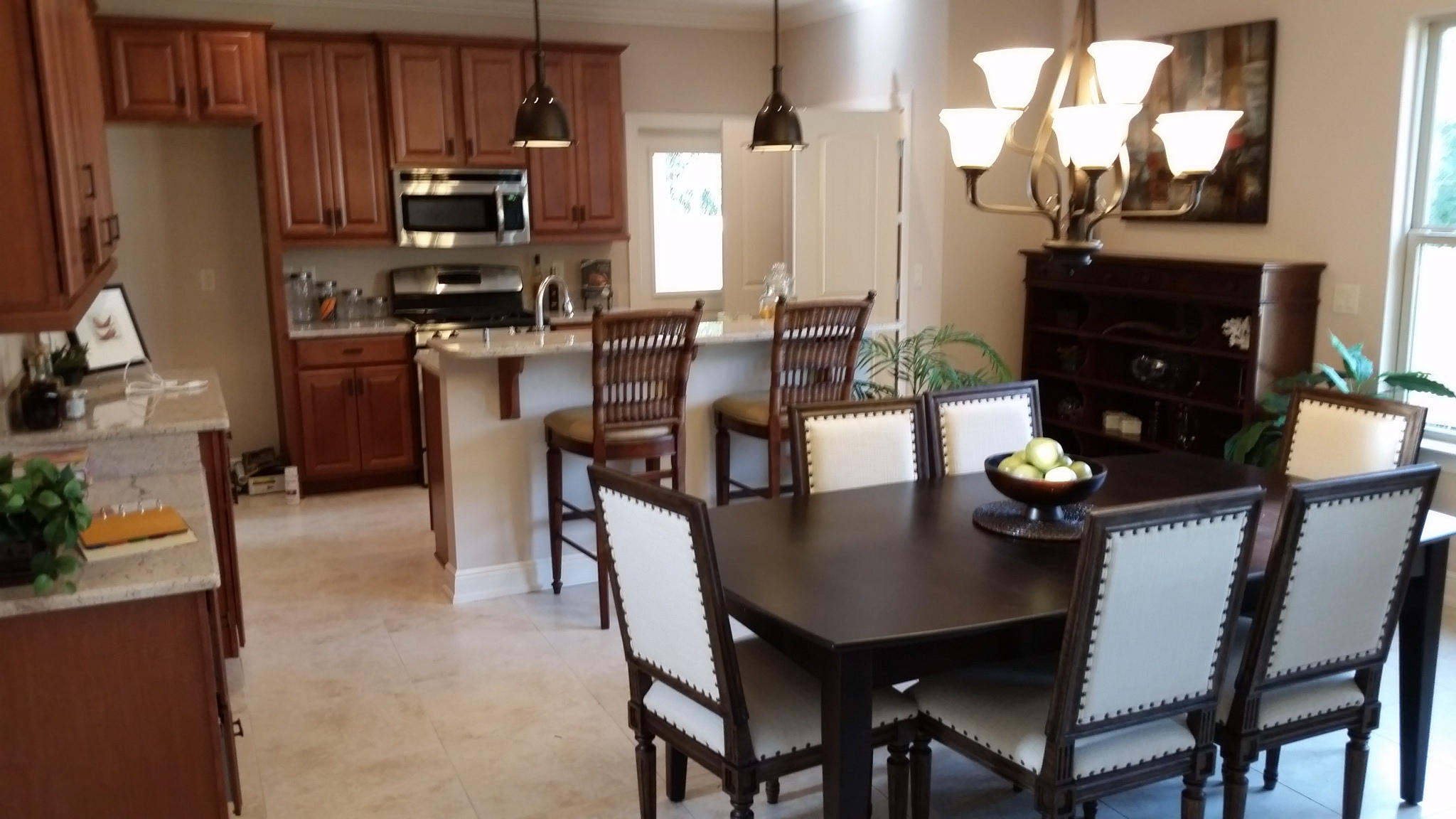 205 Rigdon Court Northwest Fort Walton Beach, FL 32548 - Photo 8 of 48 a view of kitchen and dining area with furniture