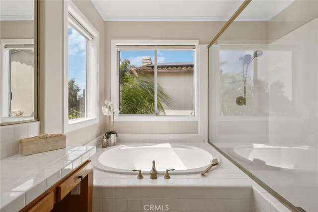 front view of a house with a patio