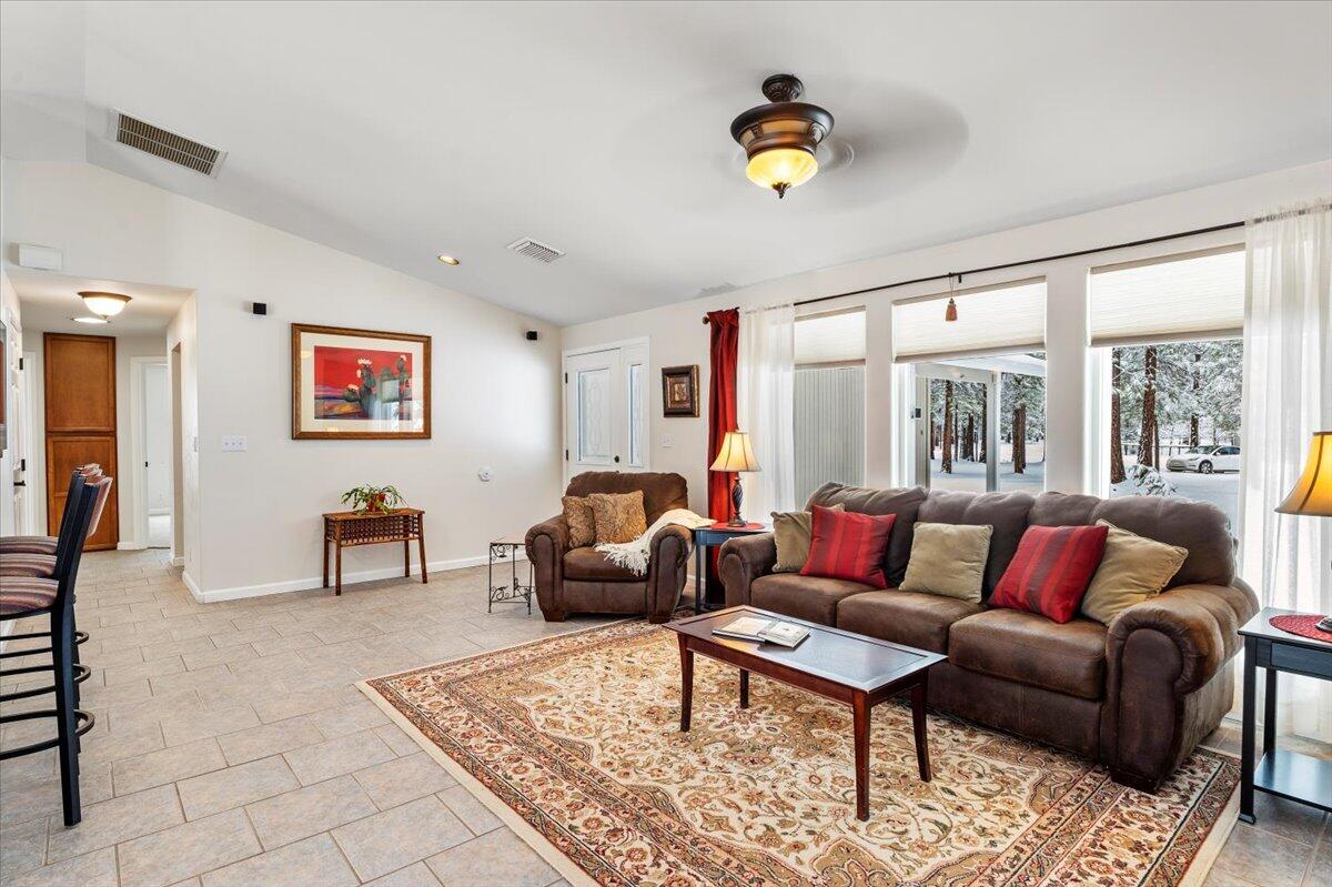 Great Room with Large Windows for natural light