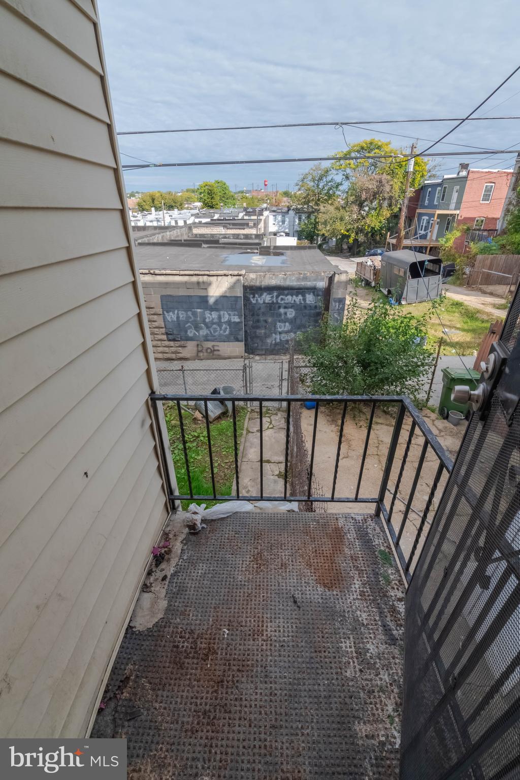 2216 West Fayette Street Baltimore, MD 21223 - Photo 35 of 36 a view of a balcony with wooden floor