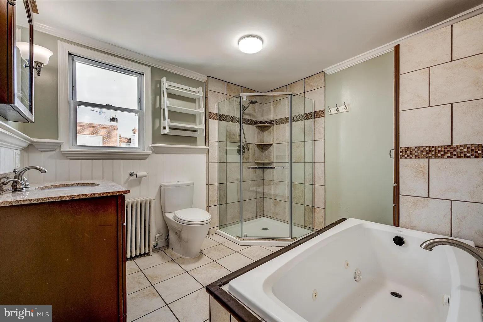 3188 Mercer Street Philadelphia, PA 19134 - Photo 14 of 14 Modern bathroom with elegant finishes.