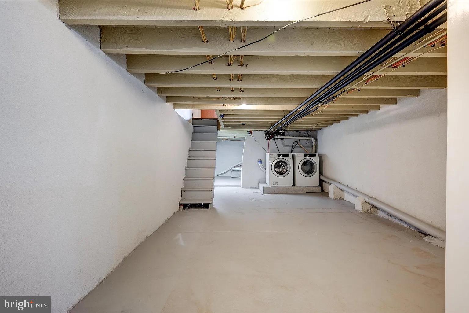 3188 Mercer Street Philadelphia, PA 19134 - Photo 7 of 14 Spacious, versatile basement with laundry area.