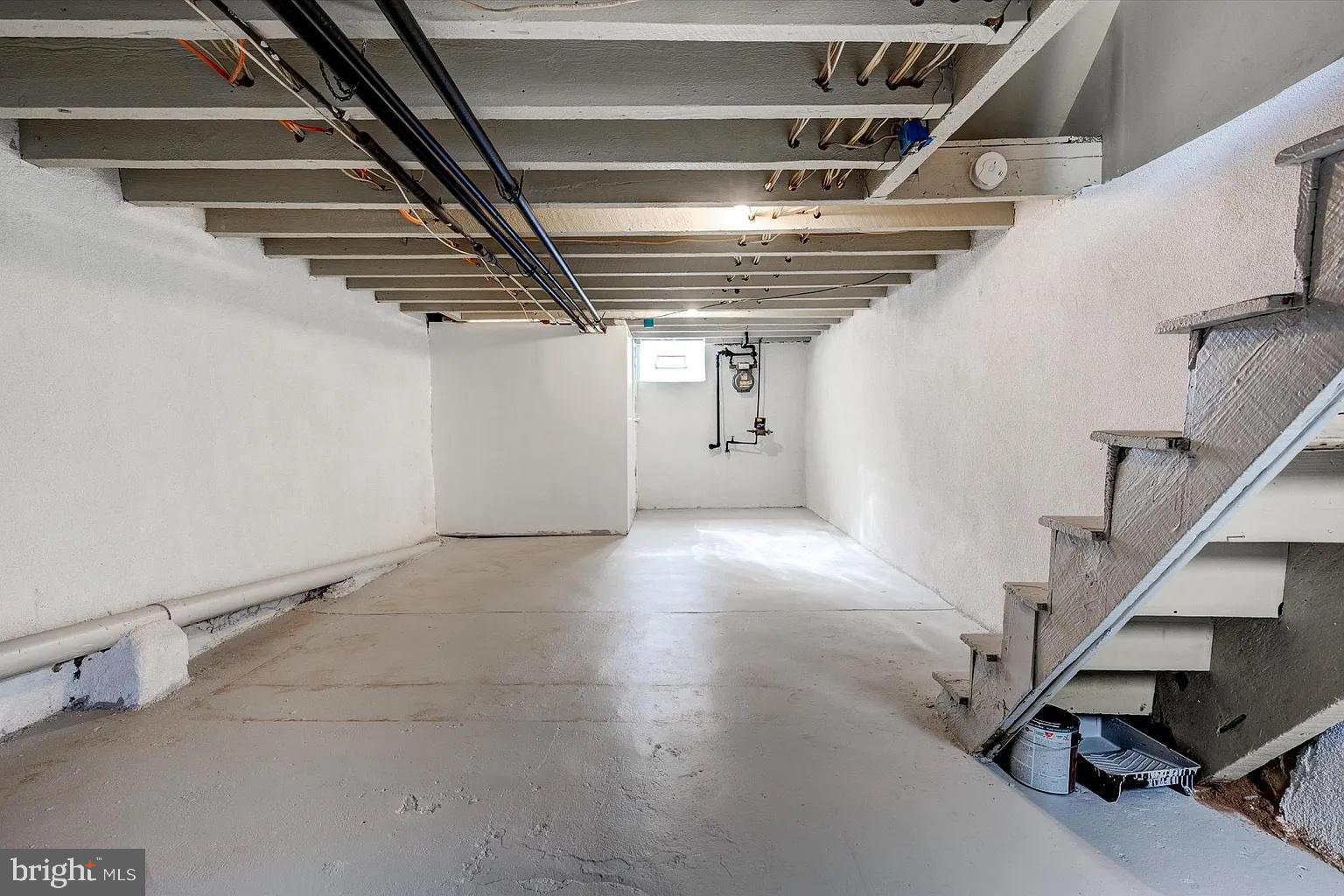 3188 Mercer Street Philadelphia, PA 19134 - Photo 8 of 14 Spacious, versatile basement ready for ideas.