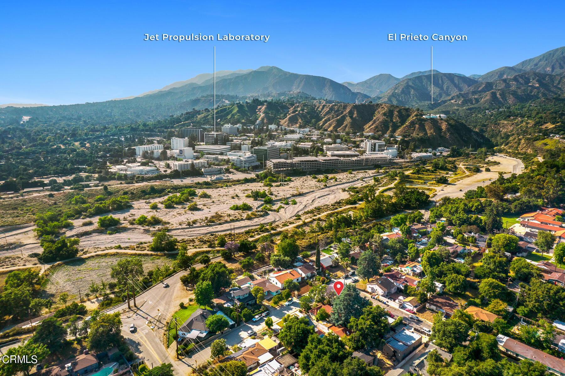 2864 Sterling Place Altadena, CA 91001 - Photo 25 of 28 a view of a town with mountains in the background