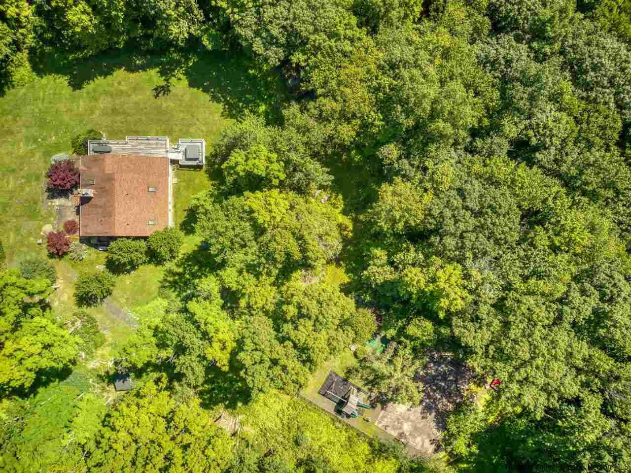 215 Sheldon Hill Road Olivebridge, NY 12461 - Photo 32 of 32 an aerial view of a house with a yard