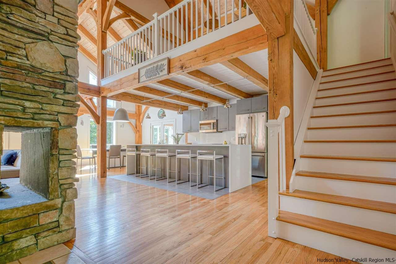 215 Sheldon Hill Road Olivebridge, NY 12461 - Photo 6 of 32 a view of entryway and hall with wooden floor