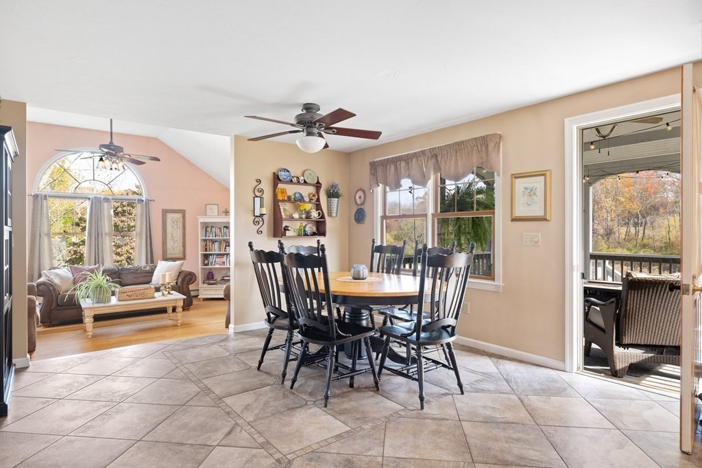 5 Kayla Lane Dudley, MA 01571 - Photo 6 of 32 a view of a dining room with furniture window and outside view