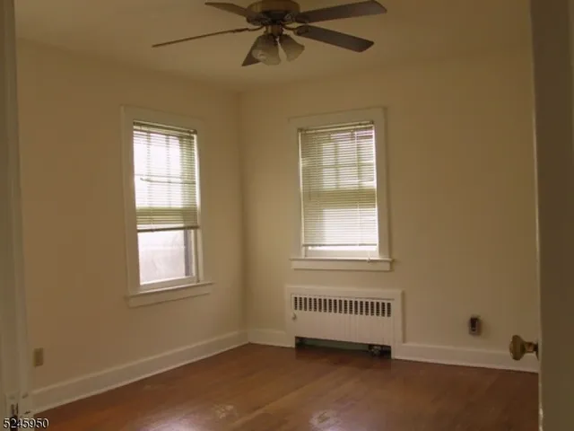 a front view of a house with a window