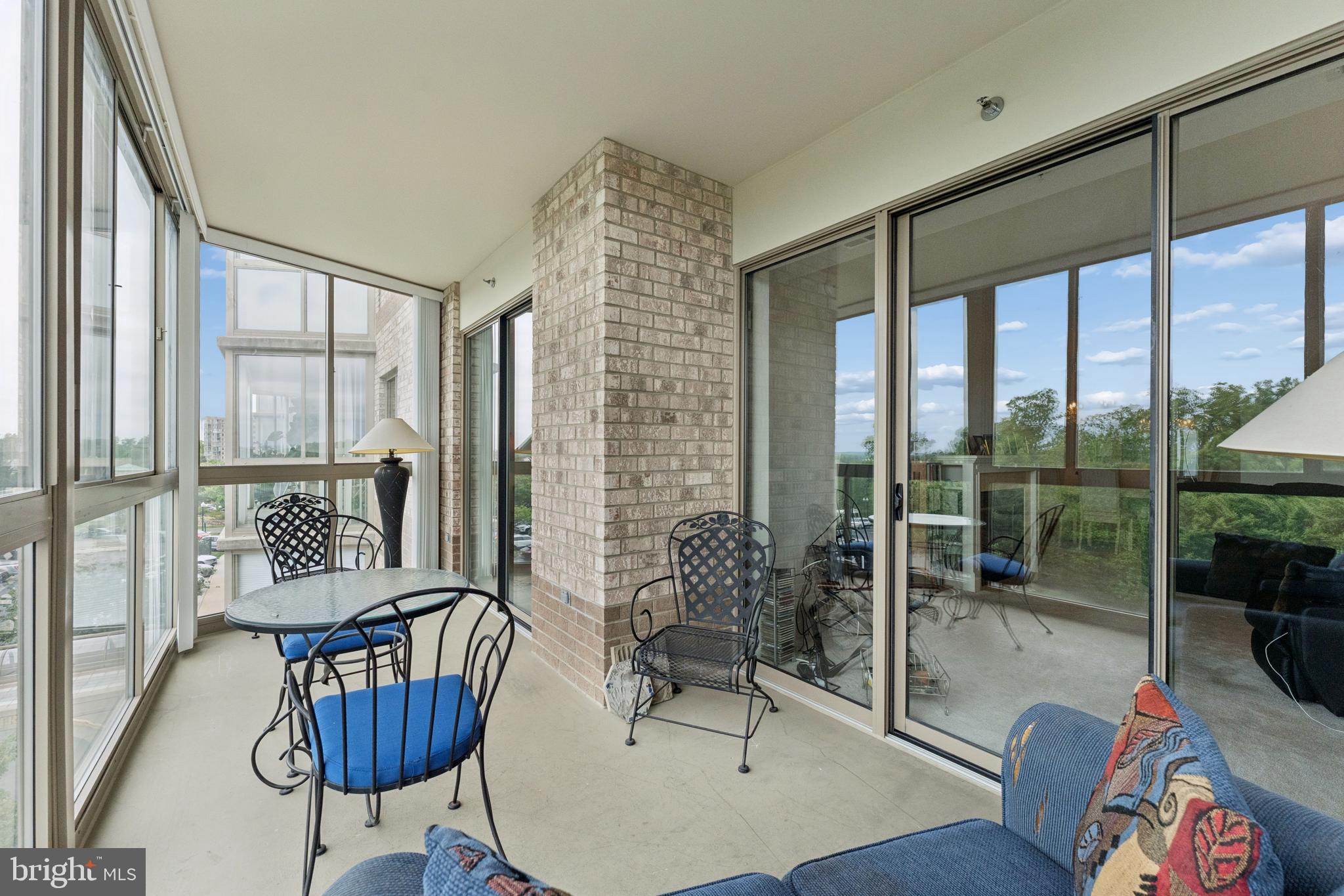 19355 Cypress Ridge Terrace, Unit 314 Leesburg, VA 20176 - Photo 27 of 49 Glass enclosed balcony