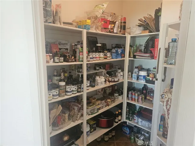 a room with storage and utility