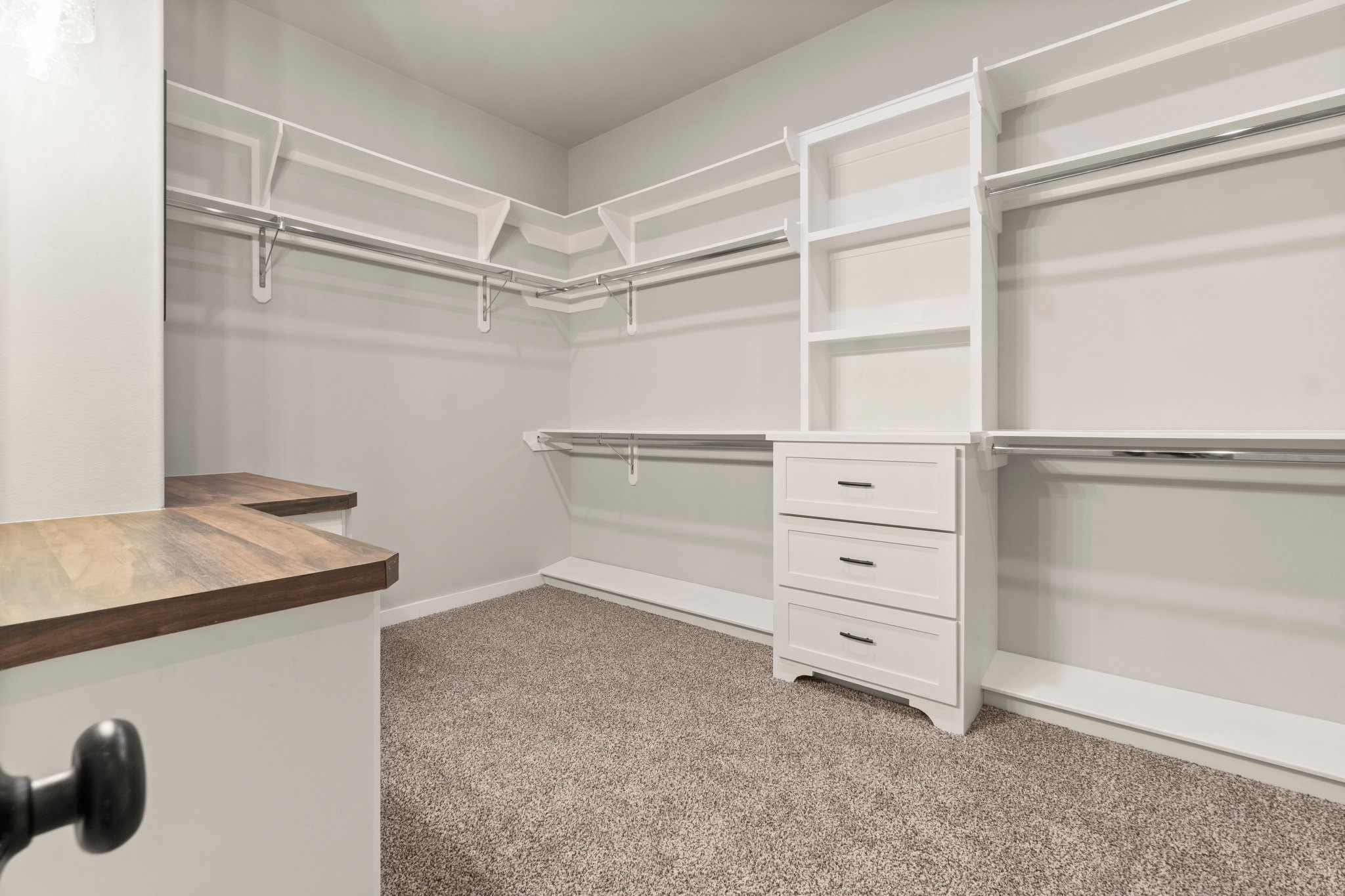 2402 Chantilly Lane Conroe, TX 77384 - Photo 23 of 49 a view of an empty walk in closet