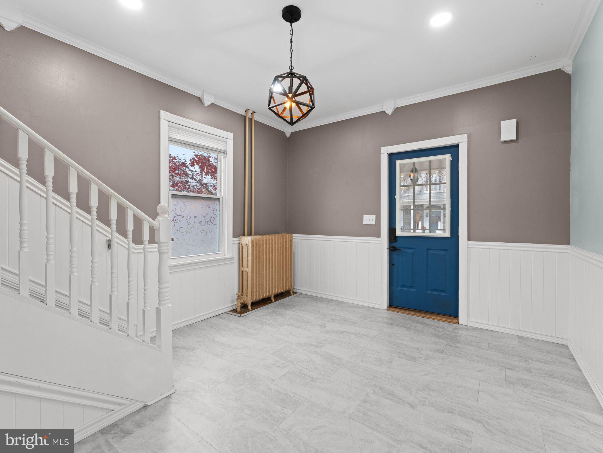 400 2nd Street Swedesboro, NJ 08085 - Photo 3 of 33 a view of an entryway with chandelier