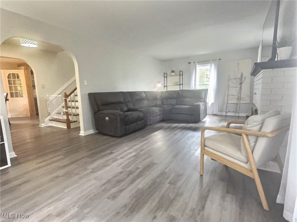 3688 Easton Road Norton, OH 44203 - Photo 19 of 37 Living room featuring hardwood / wood-style floors