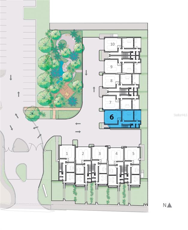 1028 Sunset Point Road, Unit R6 Clearwater, FL 33755 - Photo 8 of 27 a black and white photo of a bench