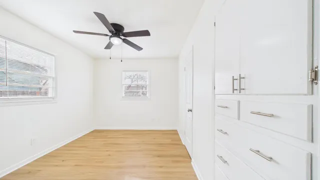 a view of empty room