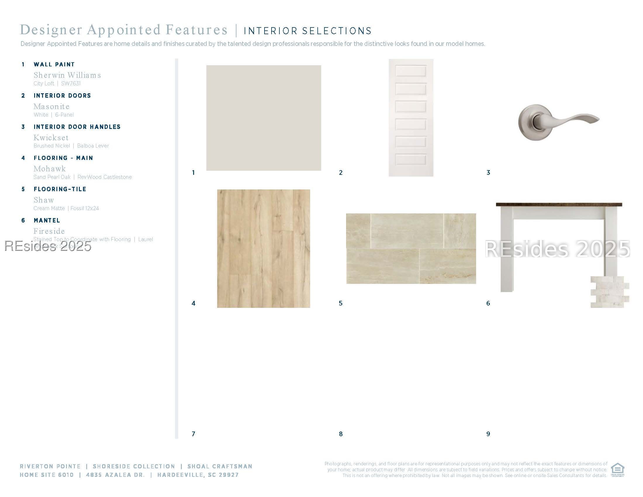 4835 Azalea Drive Hardeeville, SC 29927 - Photo 2 of 23 Interior Selections
