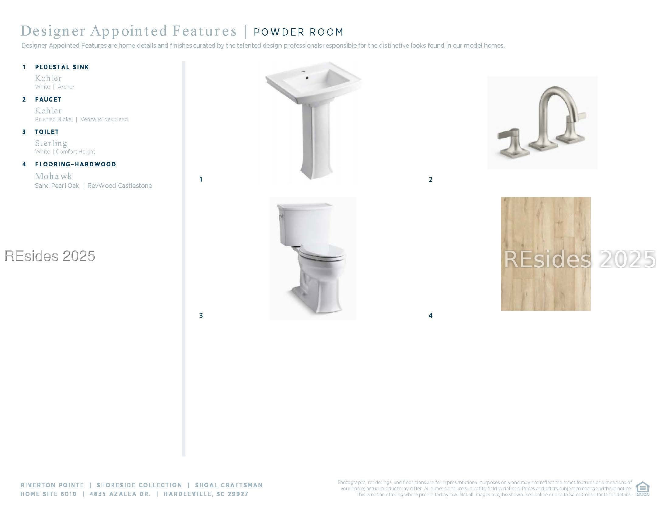 4835 Azalea Drive Hardeeville, SC 29927 - Photo 5 of 23 Powder Room