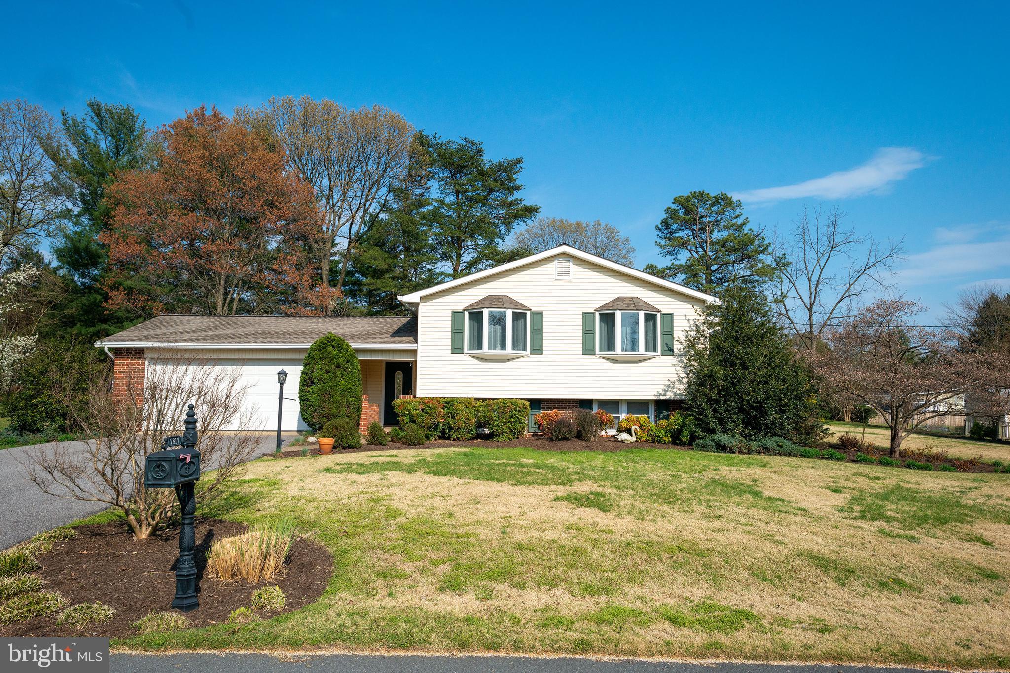 7817 Chestnut Grove Road Severn, MD 21144 - Photo 2 of 26 Two car attached garage.