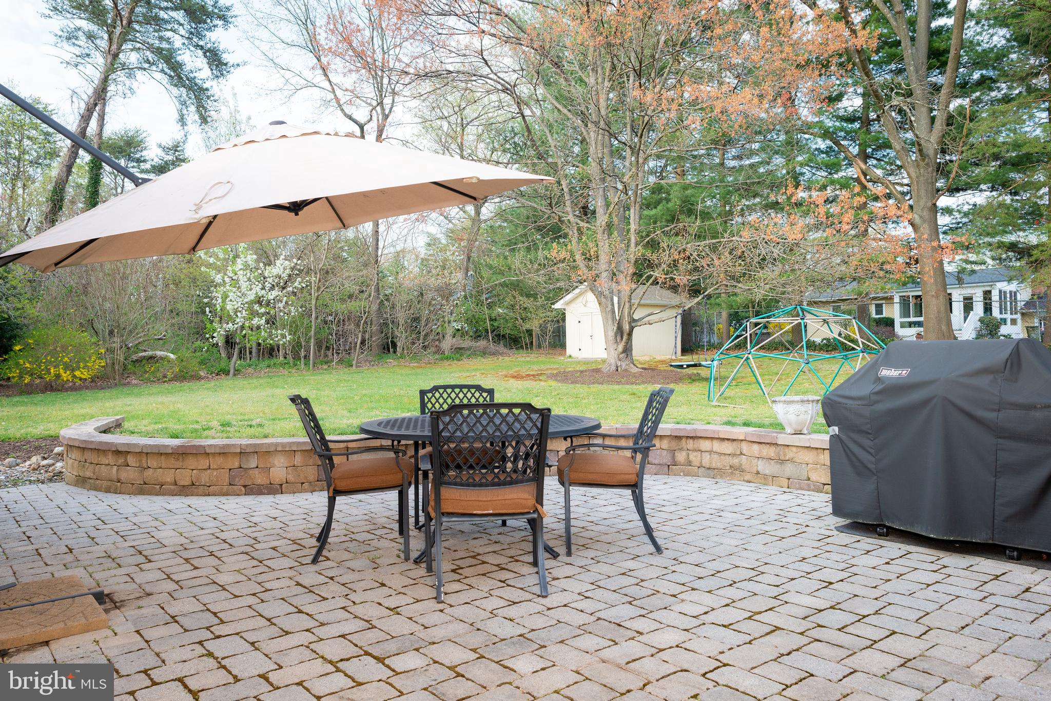 7817 Chestnut Grove Road Severn, MD 21144 - Photo 4 of 26 Beautifully hardscaped outdoor living space!