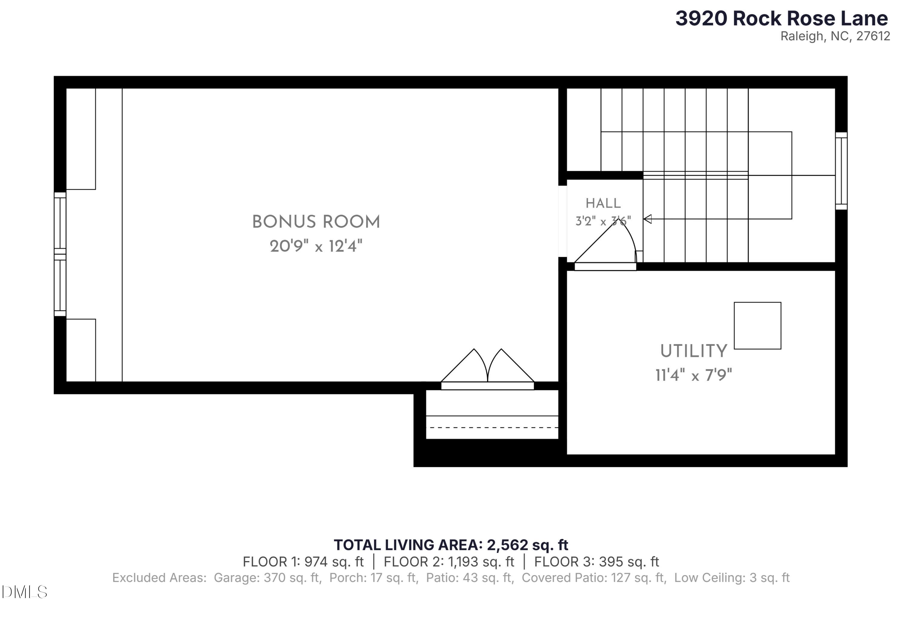 3920 Rock Rose Lane Raleigh, NC 27612 - Photo 49 of 49 3920-Rock-Rose-Lane-Floor-3