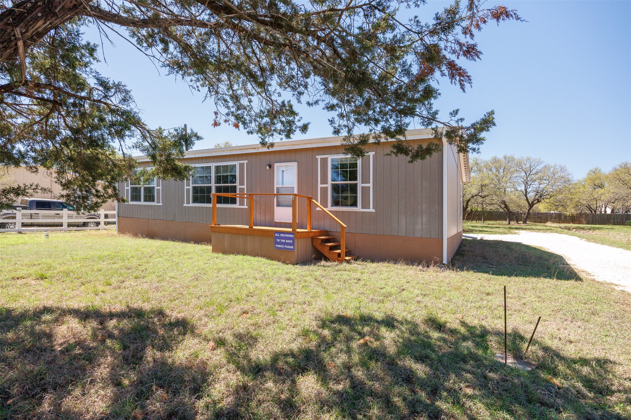 103 Spring View Drive Johnson City, TX 78636 - Photo 1 of 31 View of manufactured / mobile home