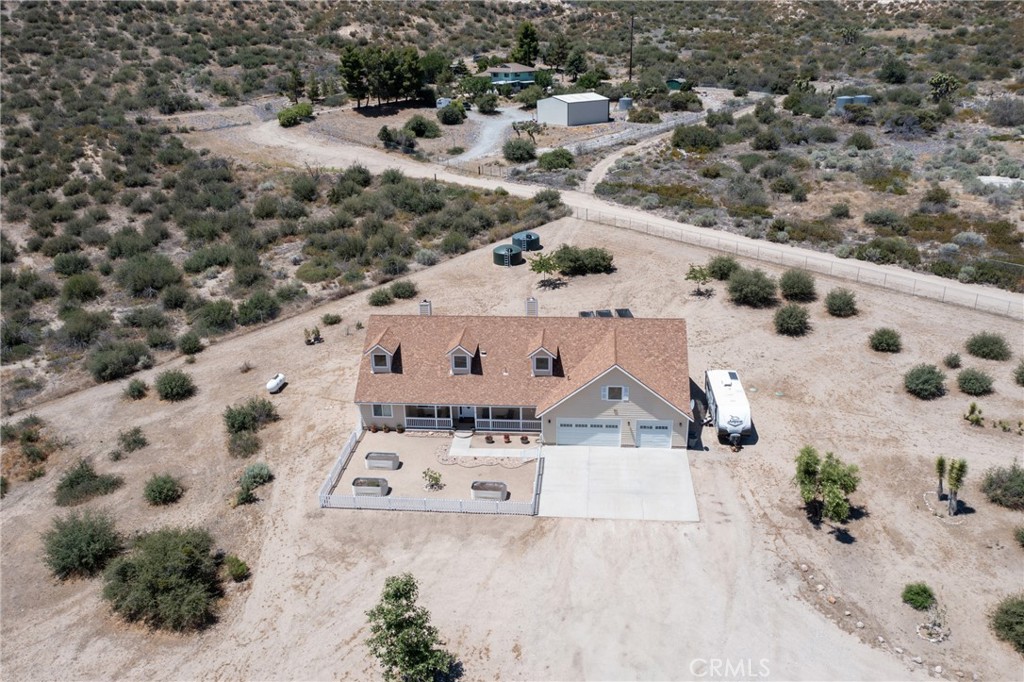 5935 Monte Vista Road Phelan, CA 92371 - Photo 6 of 58 an aerial view of residential houses with outdoor space