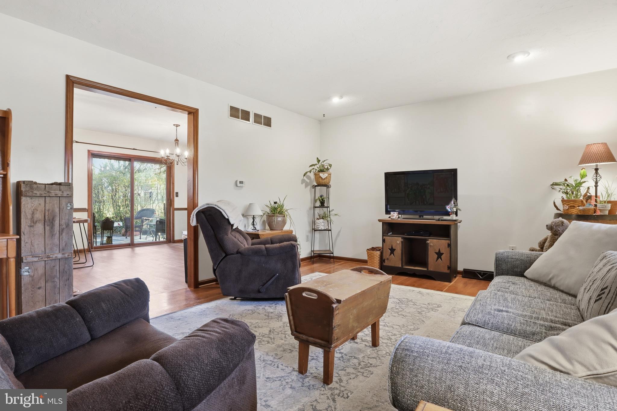 1934 Forge Heights Ln Spring Grove Spring Grove, PA 17362 - Photo 13 of 53 a living room with furniture a flat screen tv and a large window
