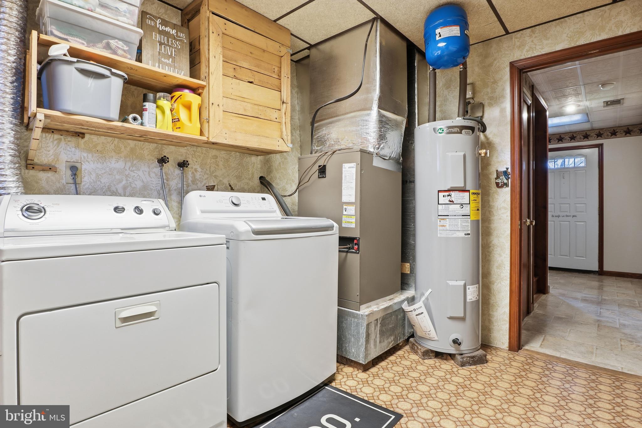 1934 Forge Heights Ln Spring Grove Spring Grove, PA 17362 - Photo 36 of 53 a utility room with dryer and washer