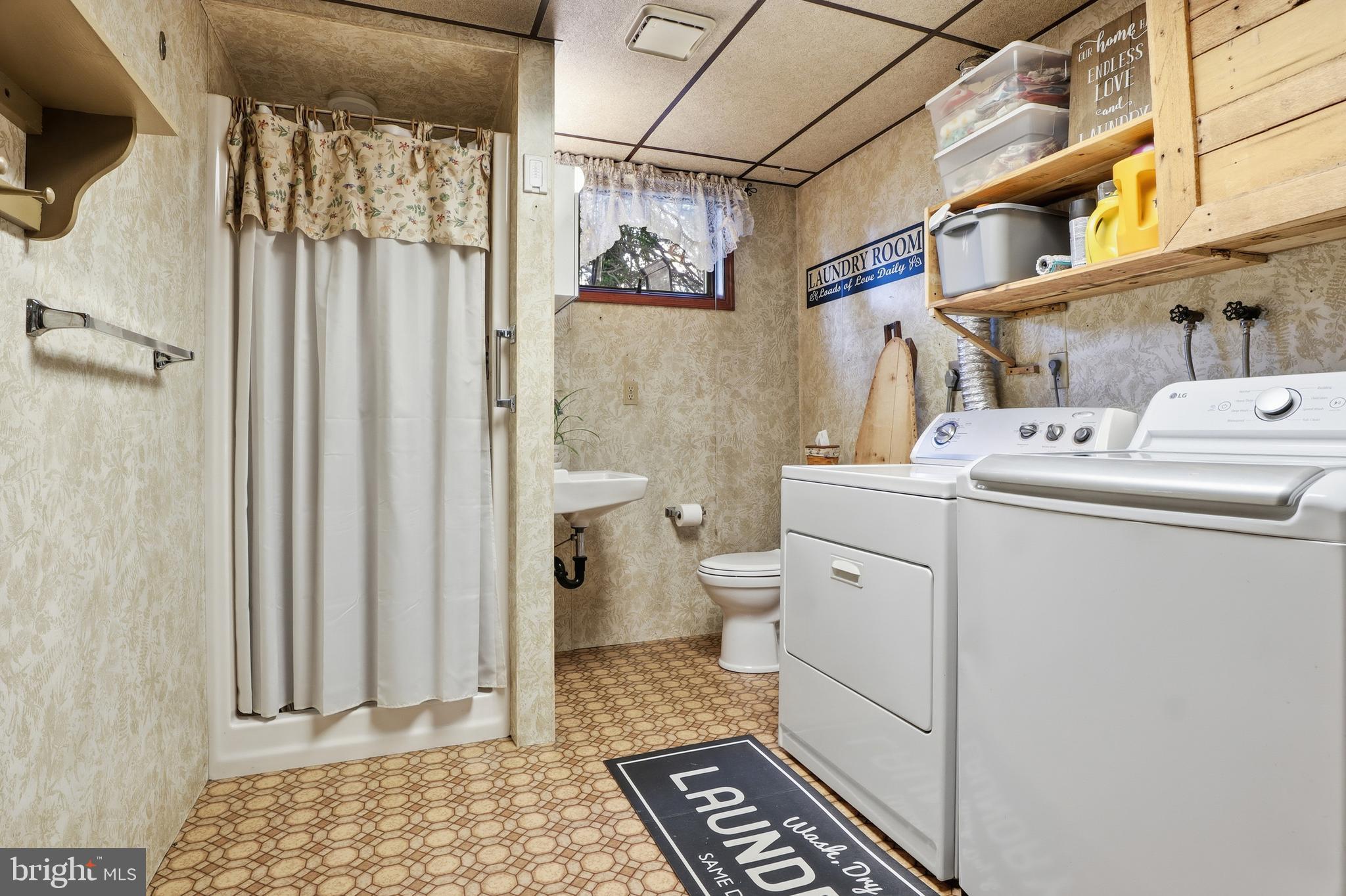 1934 Forge Heights Ln Spring Grove Spring Grove, PA 17362 - Photo 37 of 53 a bathroom with a sink a toilet and shower