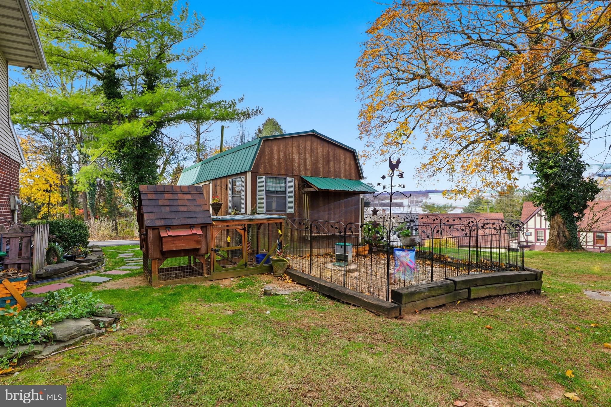 1934 Forge Heights Ln Spring Grove Spring Grove, PA 17362 - Photo 46 of 53 a view of backyard with a garden and deck