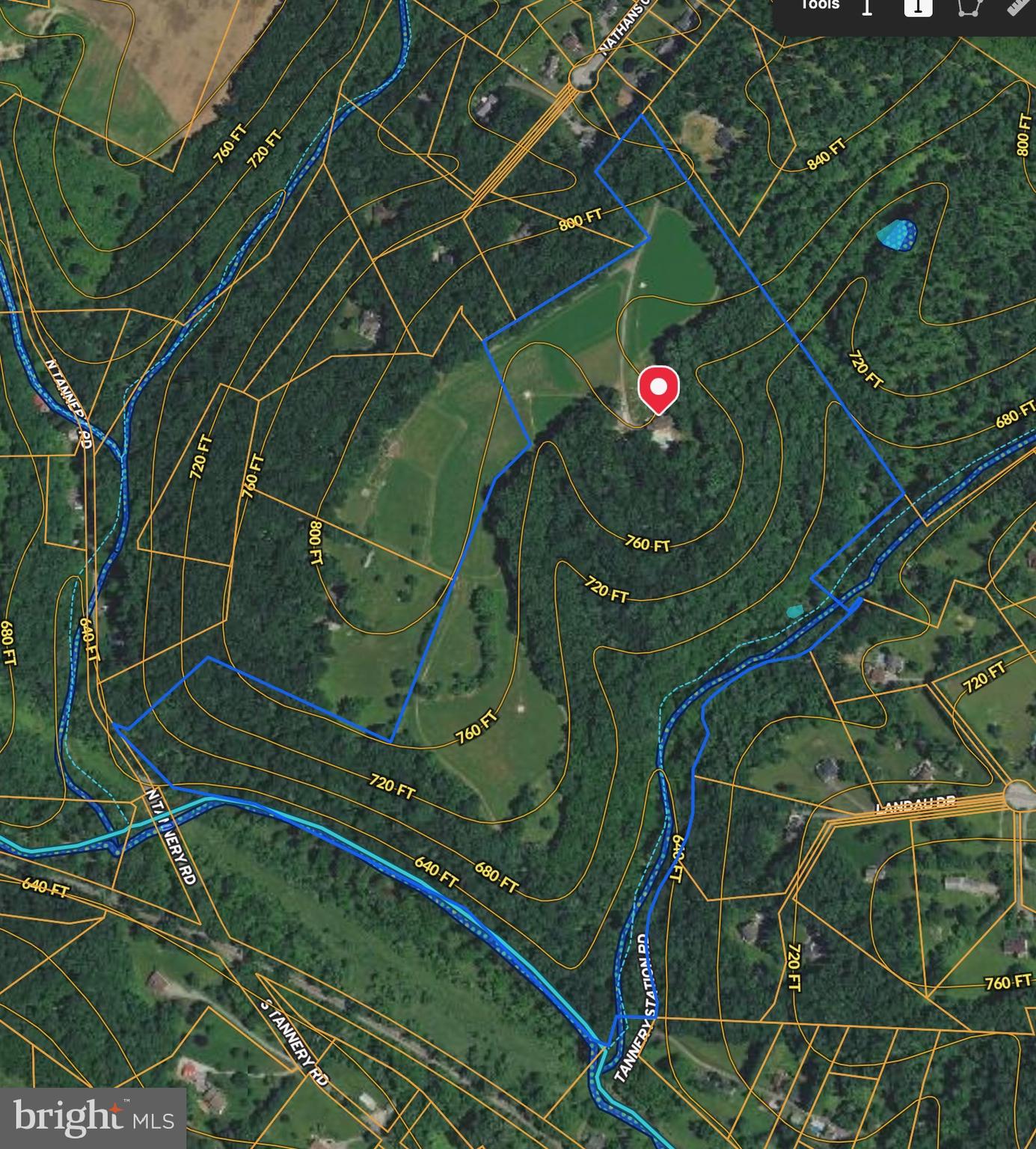 1345 Brehm Road Westminster, MD 21157 - Photo 121 of 131 an aerial view of a tennis court